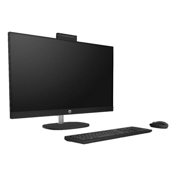 Computer All-in-One HP 24-cr0075ci, 24", Intel Core i5-1335U, 8GB/512GB, FreeDOS, Negru, 2 image