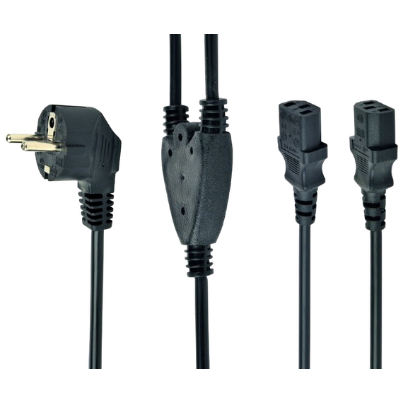 Cablu de alimentare Cablexpert PC-186-ML6, 2 m, Negru, 3 image