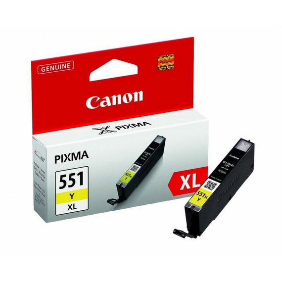 Cartuș de cerneală Canon CLI-551, 7ml, Galben, 3 image