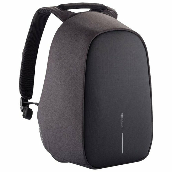 Rucsac pentru Laptop Bobby Hero Small, 13.3", Piele artificială, Negru, 4 image