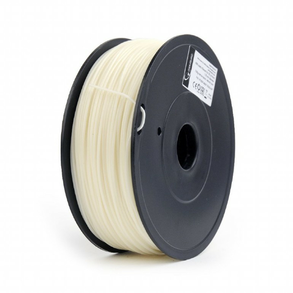 Filament pentru imprimantă 3D Gembird FF-3DP-ABS1.75-02-NAT, ABS, Alb , 1.75 mm, 0,6kg, 8 image