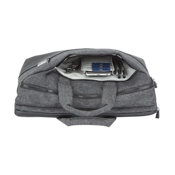 Geantă pentru Laptop Rivacase Lantau, 15.6", Poliester, Negru, 3 image