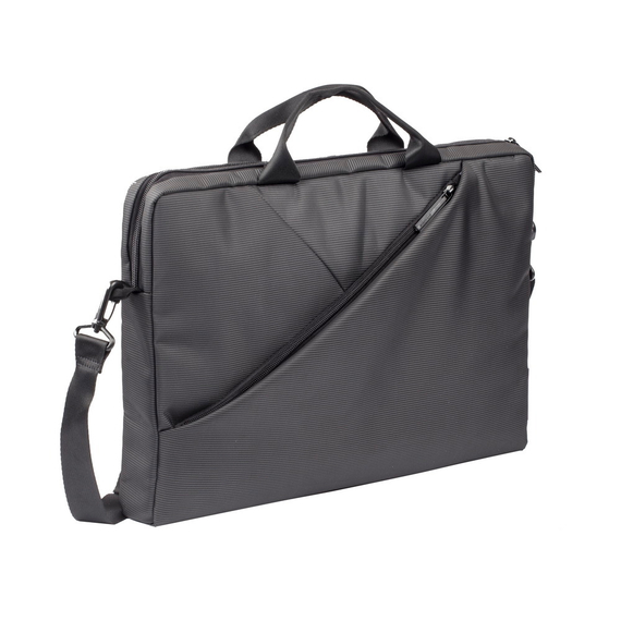 Geantă pentru Laptop Rivacase Tivoli, 15.6", Poliester, Gri, 8 image