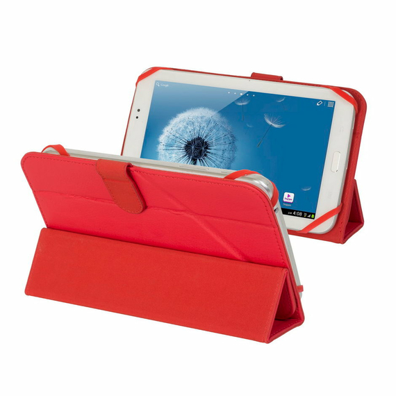 Husă pentru tabletă RivaCase Malpensa, 7", Microfibră, Roșu, 7 image