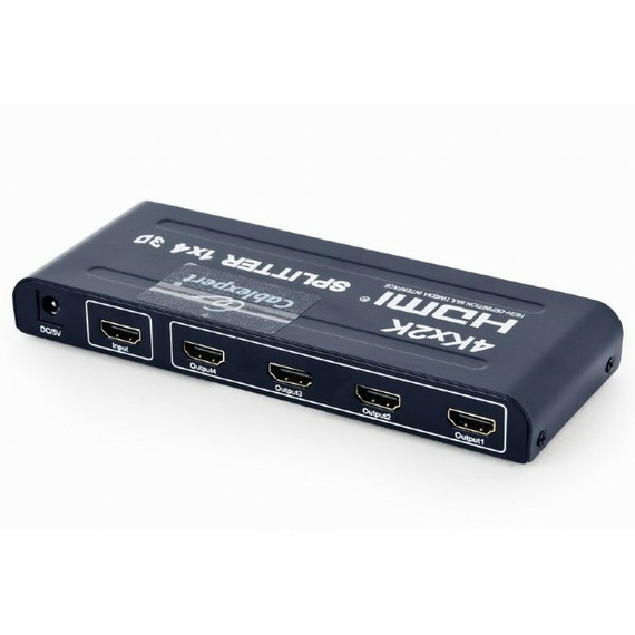 Splitter HDMI Cablexpert DSP-4PH4-02, HDMI (F) - 4x HDMI (F), Negru, 3 image