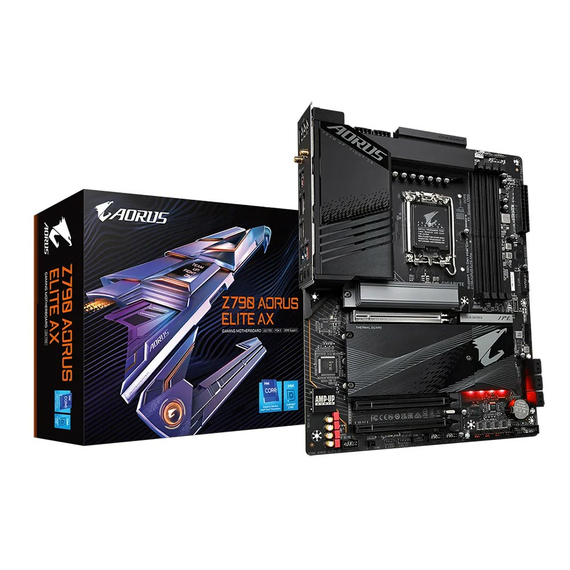 Placă de bază Gigabyte Z790 AORUS ELITE AX, LGA1700, Intel Z790, ATX, 3 image