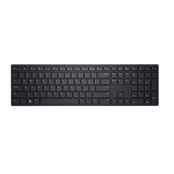 Tastatură DELL KB500, Fără fir, Negru