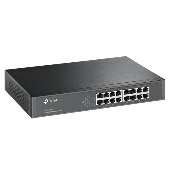 Switch de rețea TP-LINK TL-SF1016DS, 16 x 10/100Mbps, 4 image