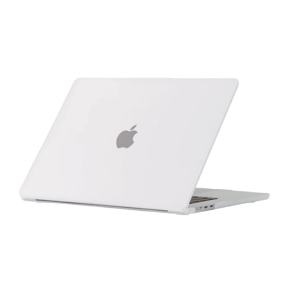 Husă pentru laptop Tech Protect Smartshell Macbook Air 15 (2023), 15", Policarbonat, plastic, Matte Clear, 3 image