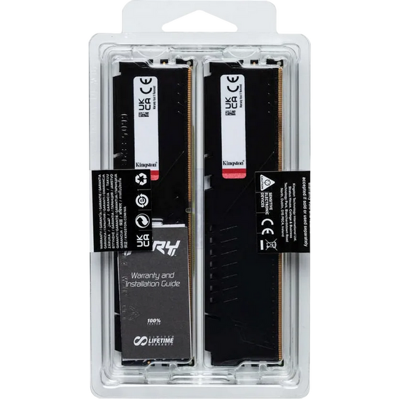 Memorie RAM Kingston FURY Beast, DDR5 SDRAM, 6000 MHz, 32 GB, KF560C30BBEK2-32, 3 image