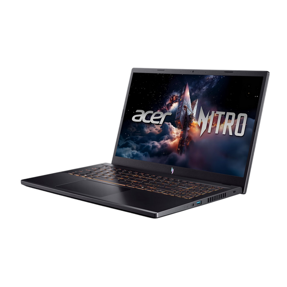 Laptop Gaming 15,6" Acer Nitro V15 ANV15-52, Obsidian Black, Intel Core i5-13420H, 16GB/1024GB, Linux eShell, 2 image