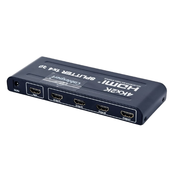 Splitter HDMI Cablexpert DSP-4PH4-02, HDMI (F) - 4x HDMI (F), Negru, 5 image