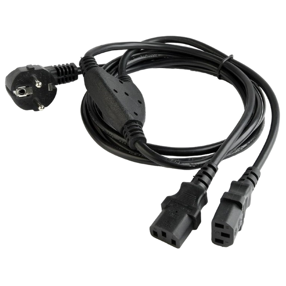 Cablu de alimentare Cablexpert PC-186-ML6, 2 m, Negru