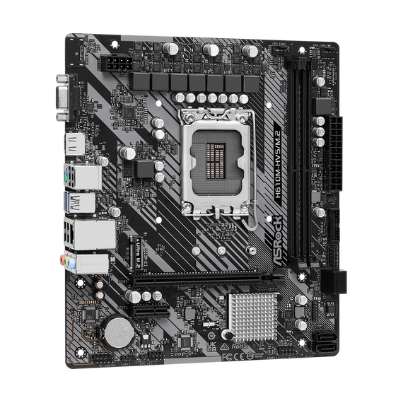Placă de bază ASRock H610M-HVS/M.2 R2.0, LGA1700, Intel H610, Micro-ATX, 8 image