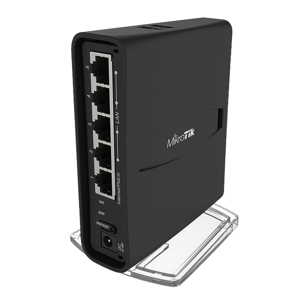 Router fără fir MikroTik hAP AC2, Negru, 4 image