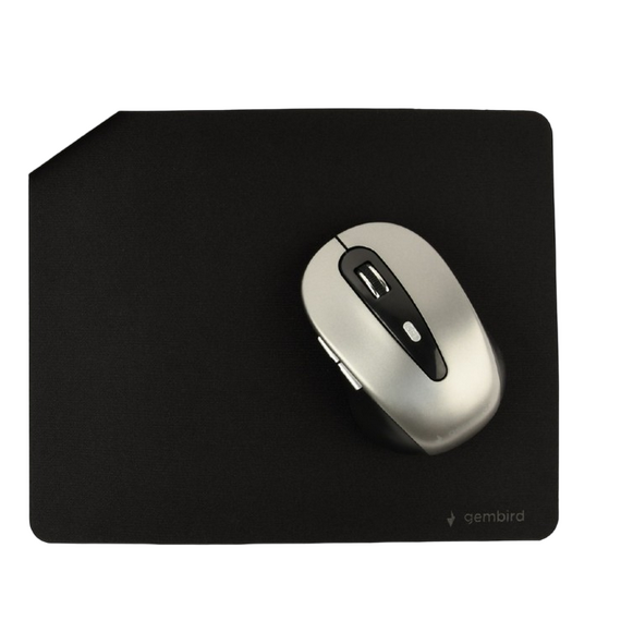 Mouse Pad Gembird MP-S-BK, 210mm x 180mm, Negru, 4 image
