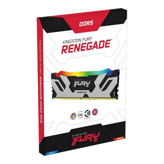 Memorie RAM Kingston FURY Renegade RGB, DDR5 SDRAM, 7600 MHz, 32 GB, KF576C38RSAK2-32, 2 image