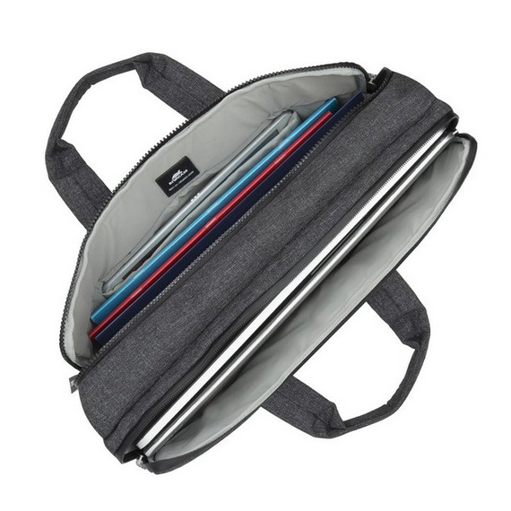 Geantă pentru Laptop Rivacase Lantau, 15.6", Poliester, Negru, 9 image