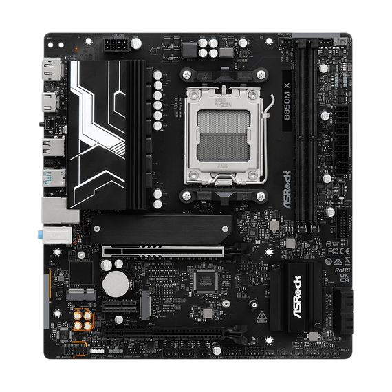 Placă de bază ASRock B850M-X R2.0, AM5, AMD B850, Micro-ATX, 3 image