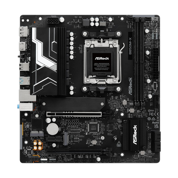Placă de bază ASRock B850M-X R2.0, AM5, AMD B850, Micro-ATX, 2 image