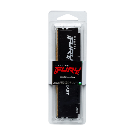 Memorie RAM Kingston FURY Beast, DDR5 SDRAM, 6800 MHz, 16GB, KF568C34BBE-16, 2 image