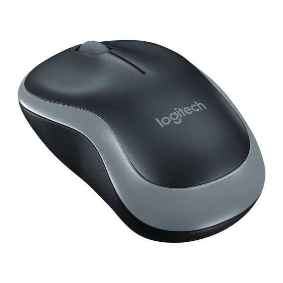 Mouse Wireless Logitech M185, Gri, 4 image