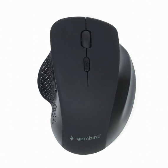 Mouse Wireless Gembird MUSW-6B-02, Negru, 2 image