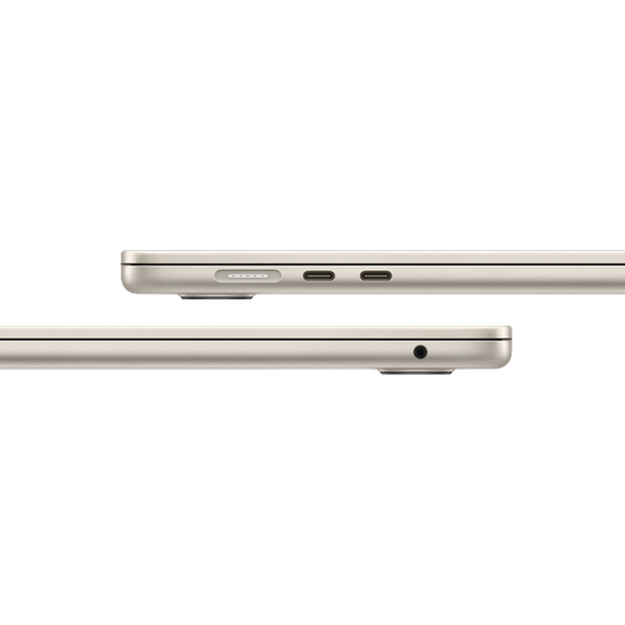 Laptop 15,3" Apple MacBook Air A3241, Starlight, M4 with 10-core CPU and 10-core GPU, 16GB/256GB, macOS Sequoia, 4 image