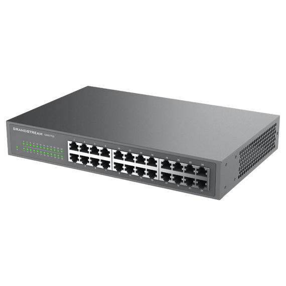 Switch de rețea Grandstream GWN7703, 24x 10/100/1000 Mbps, 2 image