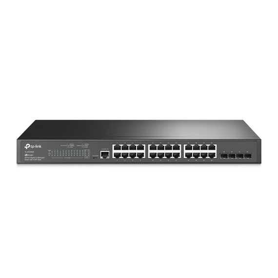 Switch de rețea TP-LINK TL-SG3428, 24x 10/100/1000 Mbps, 4x SFP, 4 image
