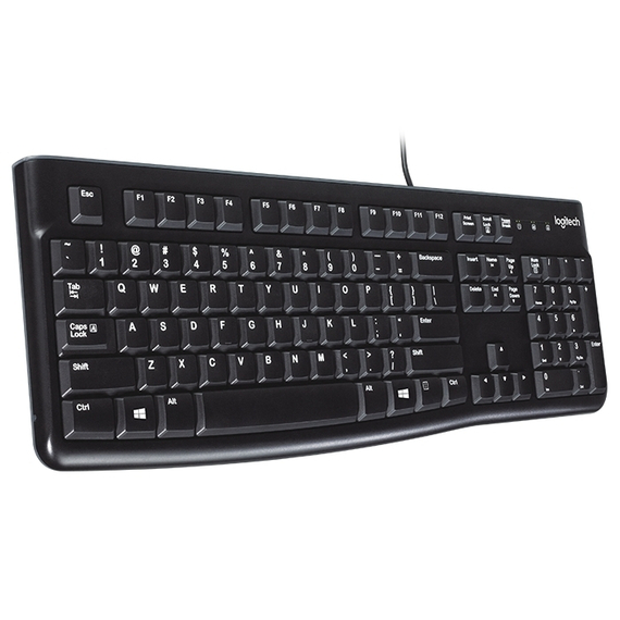 Tastatură Logitech K120, Cu fir, Negru, 5 image