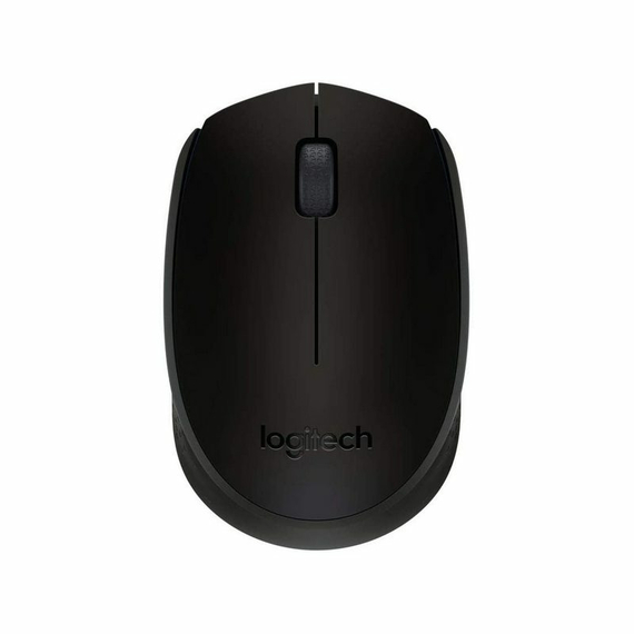 Mouse Wireless Logitech B170, Negru, 2 image