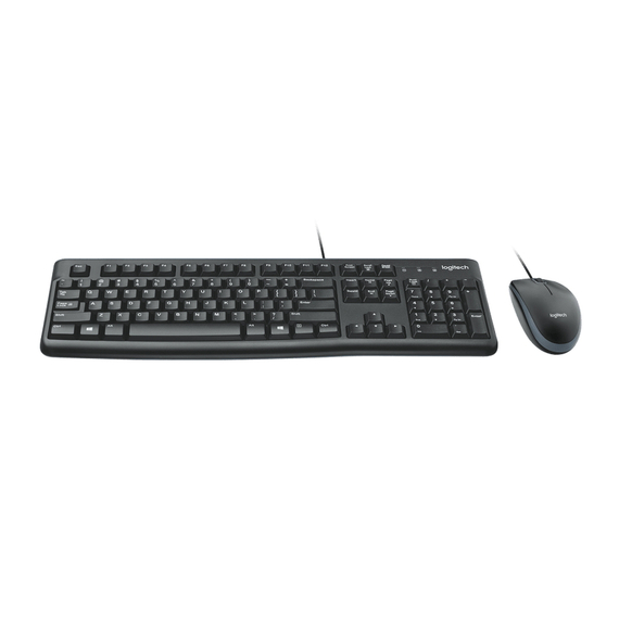 Set Tastatură + Mouse Logitech MK120, Cu fir, Negru, 6 image