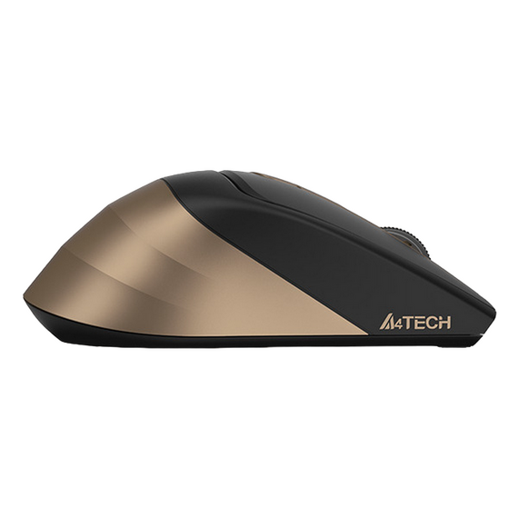 Mouse Wireless A4Tech FG35, Negru | Bronz, 5 image