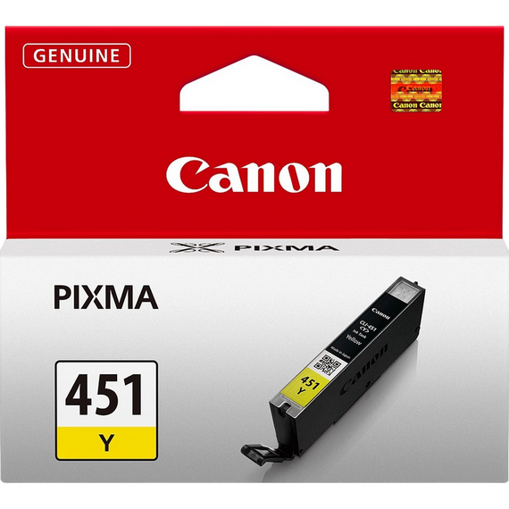 Cartuș de cerneală Canon CLI-451Y, 7ml, Galben, 4 image