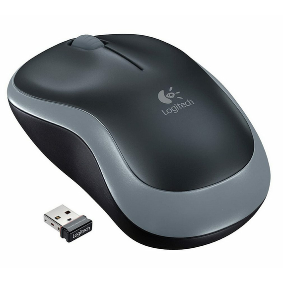 Mouse Wireless Logitech M185, Gri, 6 image
