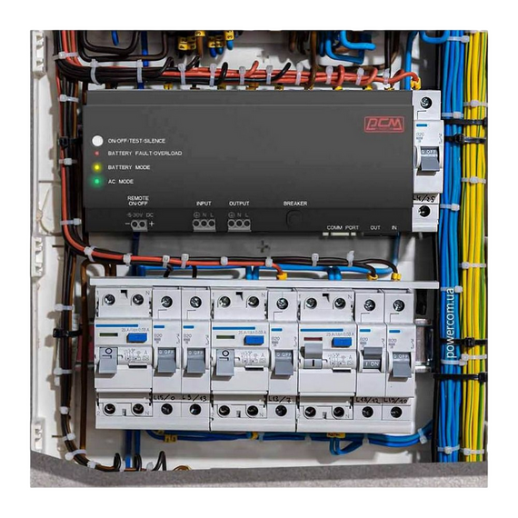 Sursă de alimentare neîntreruptibilă PCM DRU-850, Offline, 850VA,, 5 image