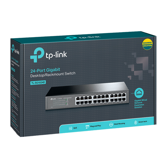 Switch de rețea TP-LINK TL-SG1024D, 24x 10/100/1000 Mbps, 7 image