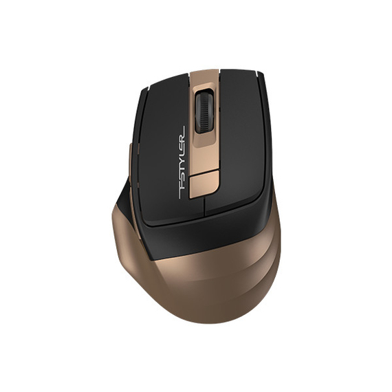 Mouse Wireless A4Tech FG35, Negru | Bronz, 7 image