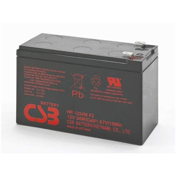 Acumulator UPS Ultra Power HR12-34W, 12V, 8А•h, 2 image