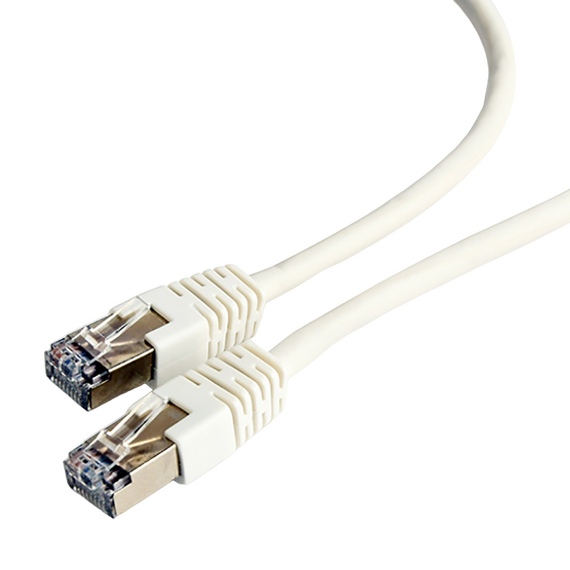 Patch cord Cablexpert PP6-0.5M/W, Cat6 FTP , 0,5m, Alb, 4 image