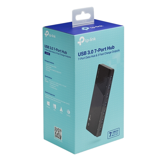 Adaptor Hub TP-LINK UH700, Negru, 4 image