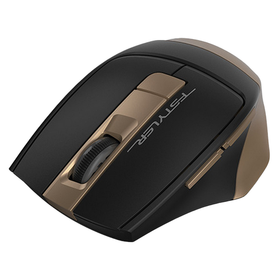 Mouse Wireless A4Tech FG35, Negru | Bronz, 2 image