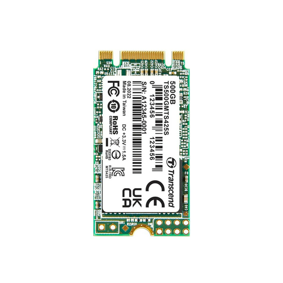 Unitate SSD Transcend 425S, 500GB, TS500GMTS425S, 4 image