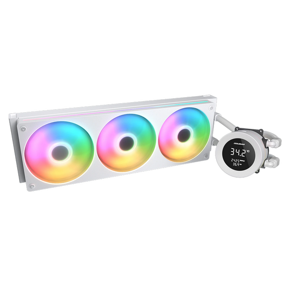 Cooler procesor Cougar Poseidon Vistek ARGB 360 White