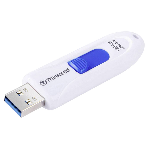 Memorie USB Transcend JetFlash 790, 128GB, Alb, 6 image
