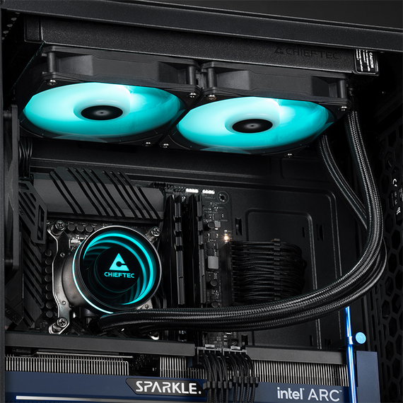 Cooler procesor Chieftec Iceberg 240, 2 image