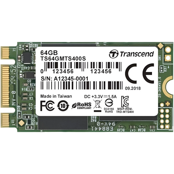 Unitate SSD Transcend 400S, 64GB, TS64GMTS400, 2 image