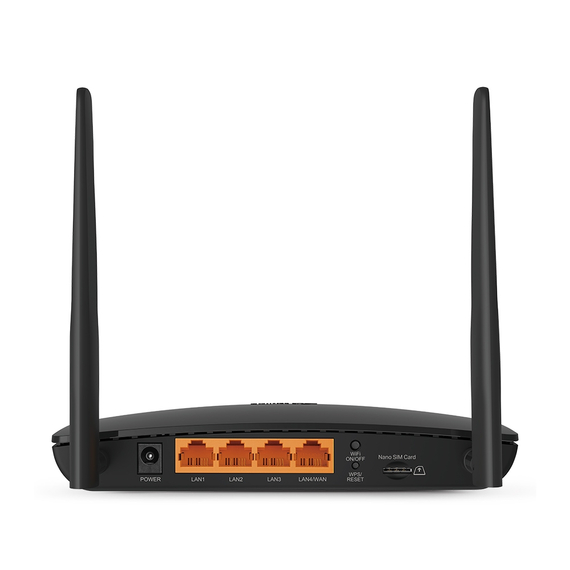Router fără fir TP-LINK TL-MR6400, 4G, Negru, 9 image