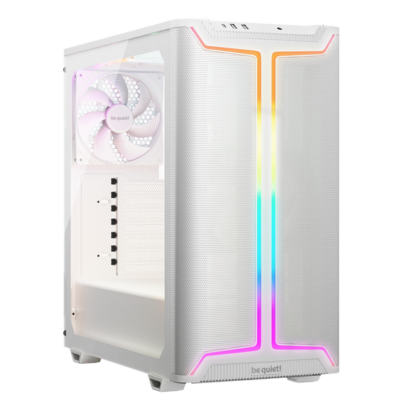 Carcasă PC be quiet! Pure Base 501 DX, Midi-Tower, Fără PSU, Alb